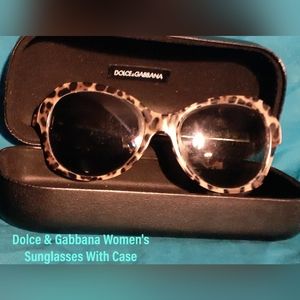 Dolce & Gabbana Sunglasses With Case